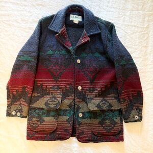 Vintage LL Bean Wool Coat